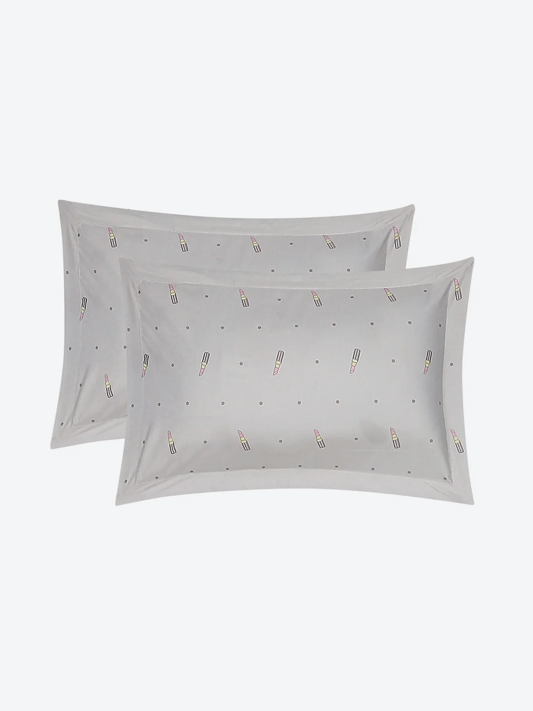 130 GSM Polyester Double Bed Bedsheet with 2 Pillow Covers - Image 8