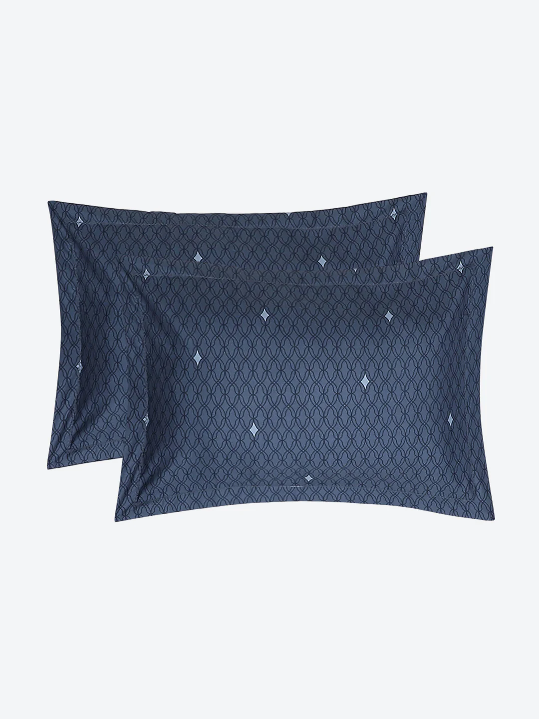 130 GSM Polyester Double Bed Bedsheet with 2 Pillow Covers - Image 8