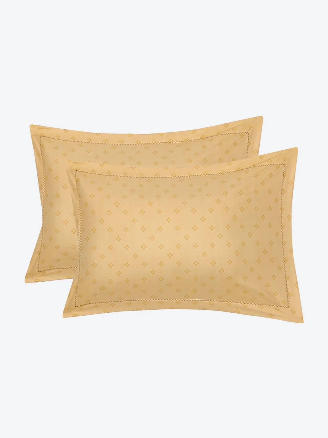 130 GSM Polyester Double Bed Bedsheet with 2 Pillow Covers - Image 8