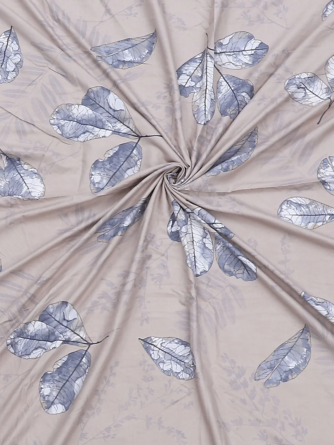 130 GSM Polyester Double Bed Bedsheet with 2 Pillow Covers - Image 9