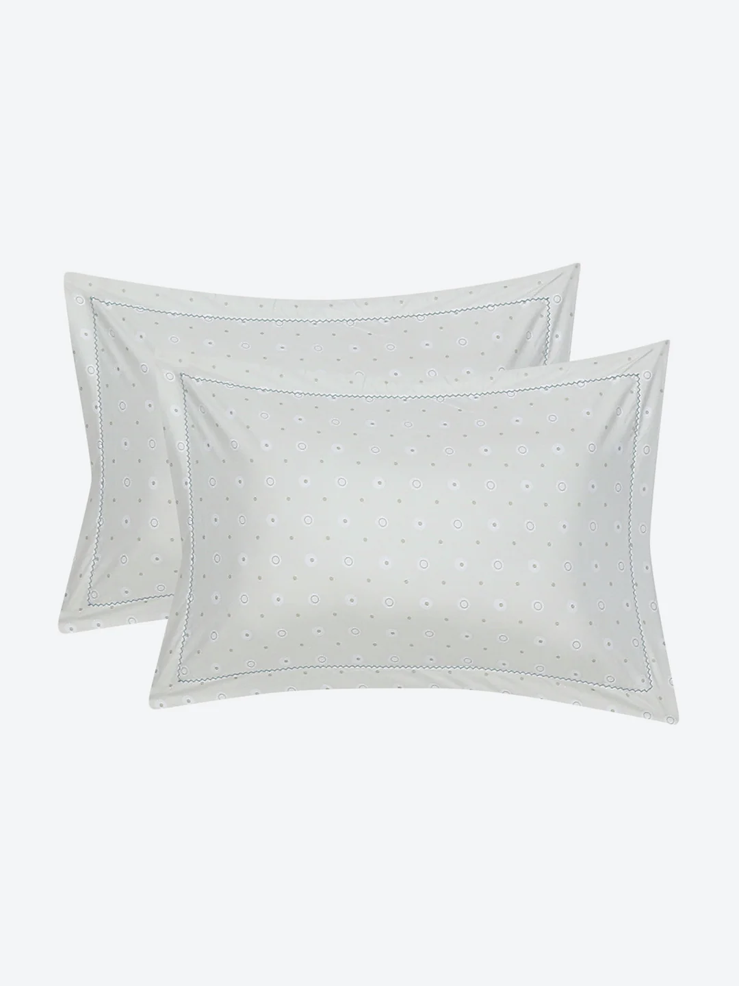 130 GSM Polyester Double Bed Bedsheet with 2 Pillow Covers - Image 8