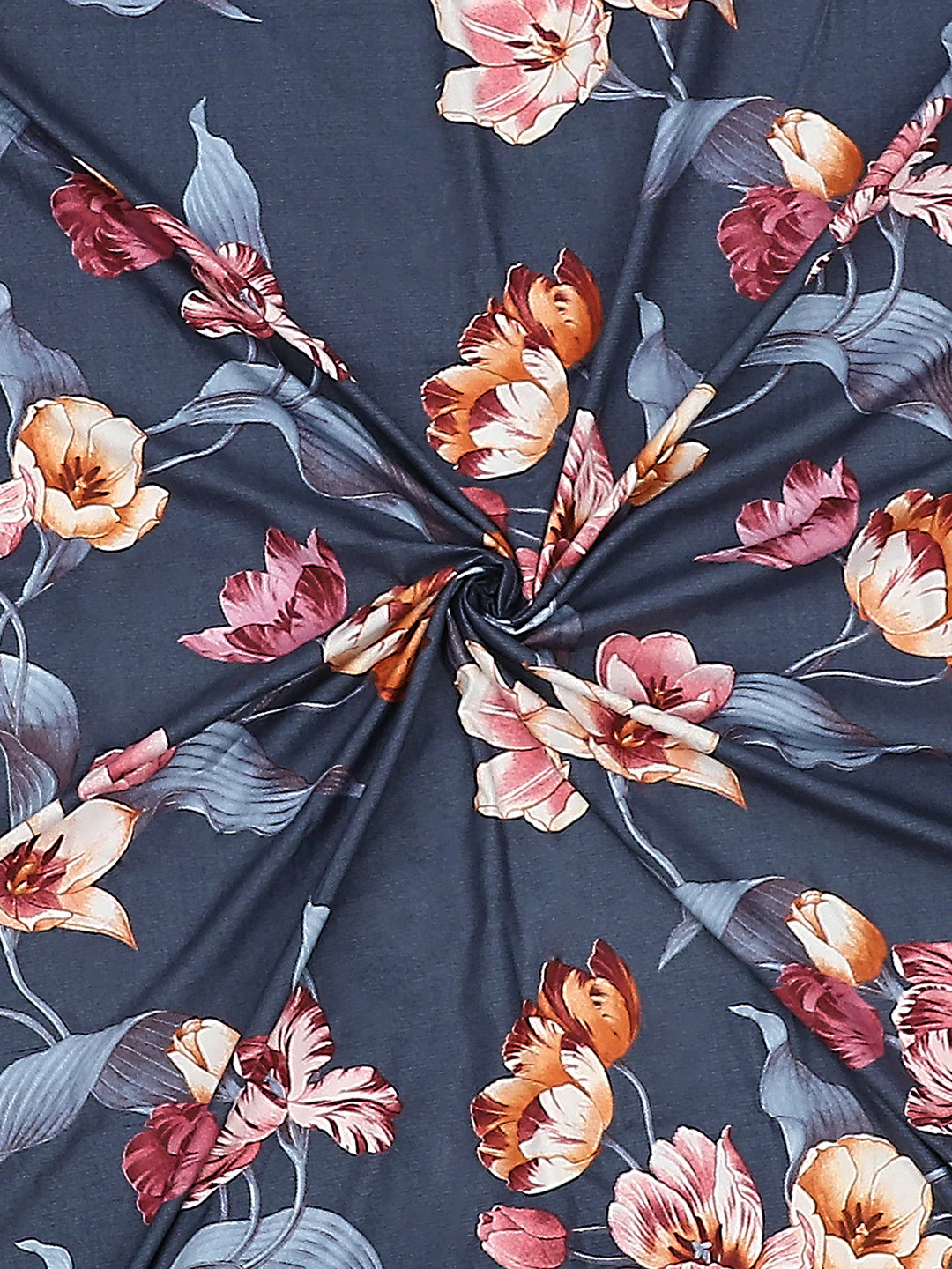 130 GSM Polyester Double Bed Bedsheet with 2 Pillow Covers - Image 9