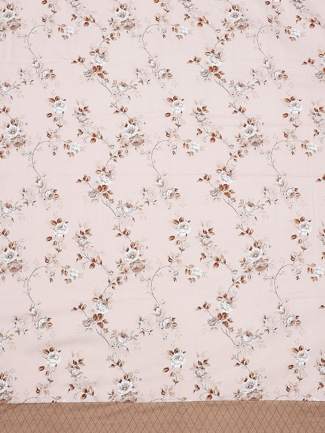 130 GSM Polyester Double Bed Bedsheet with 2 Pillow Covers - Image 7