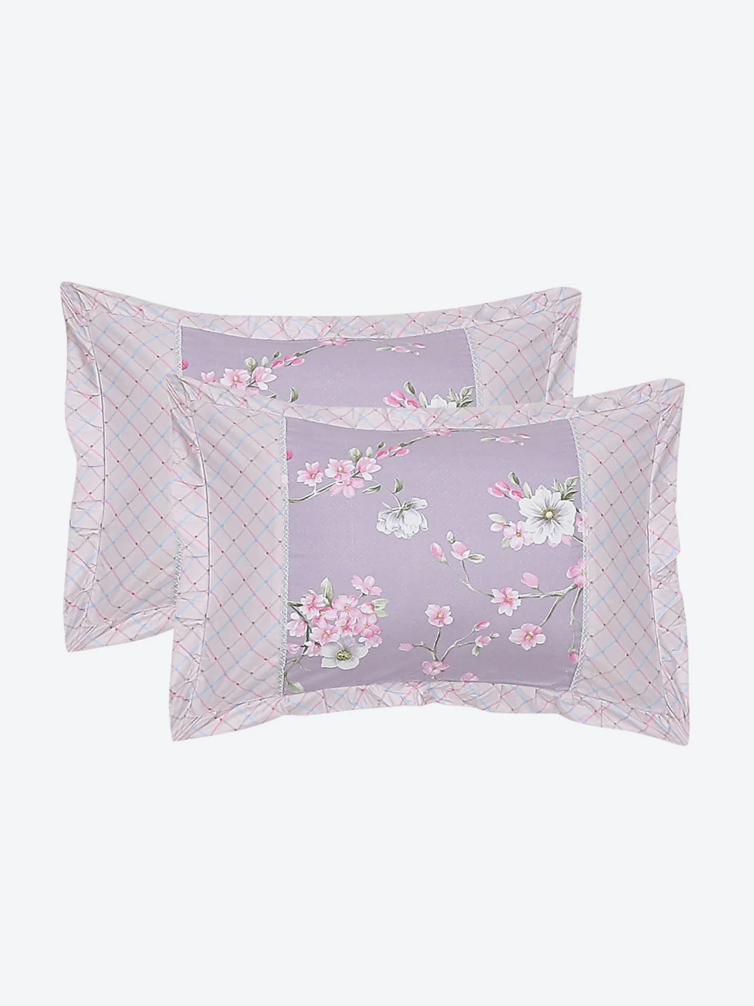 130 GSM Polyester Double Bed Bedsheet with 2 Pillow Covers - Image 8