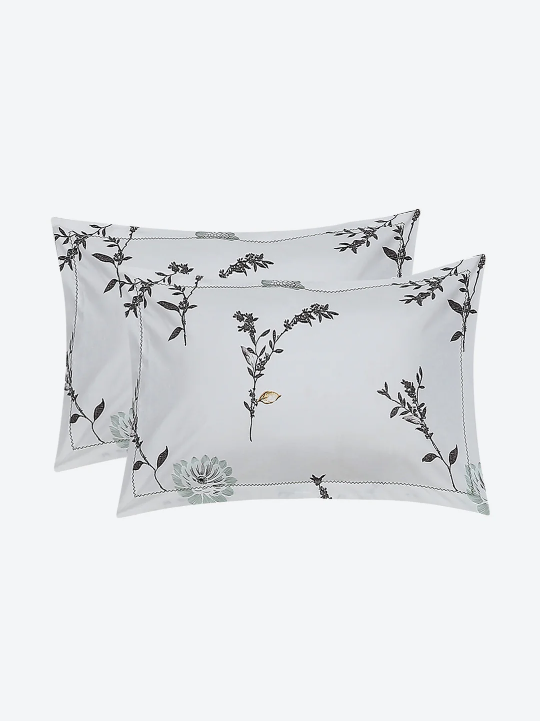 130 GSM Polyester Double Bed Bedsheet with 2 Pillow Covers - Image 8