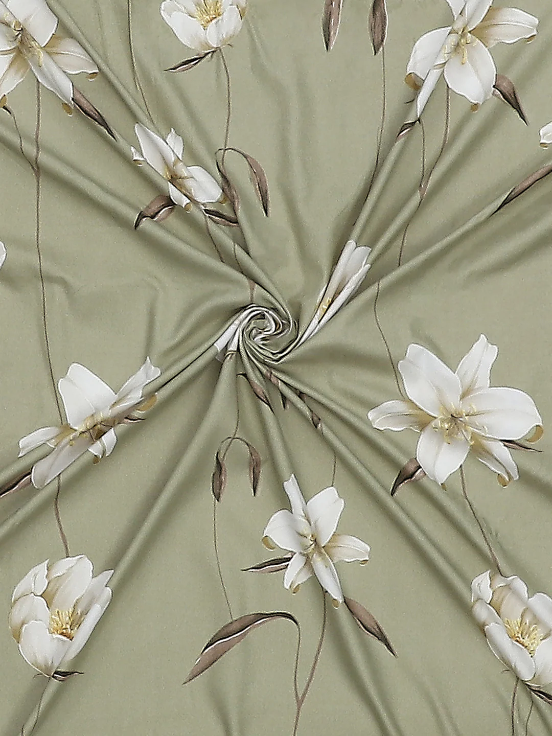 130 GSM Polyester Double Bed Bedsheet with 2 Pillow Covers - Image 9