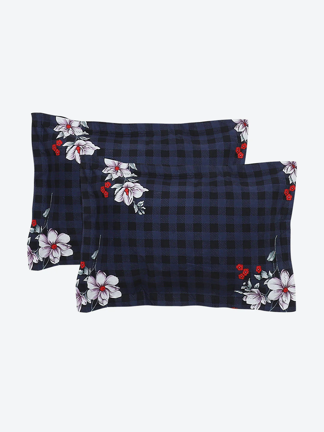 130 GSM  Polyester Double Bed Bedsheet with 2 Pillow Covers - Image 8