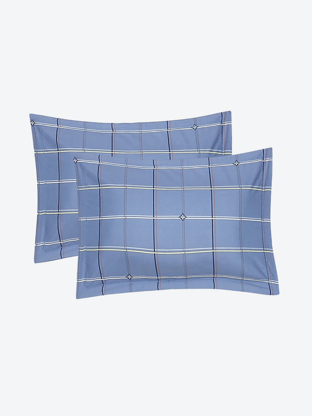 130 GSM Polyester Double Bed Bedsheet with 2 Pillow Covers - Image 8