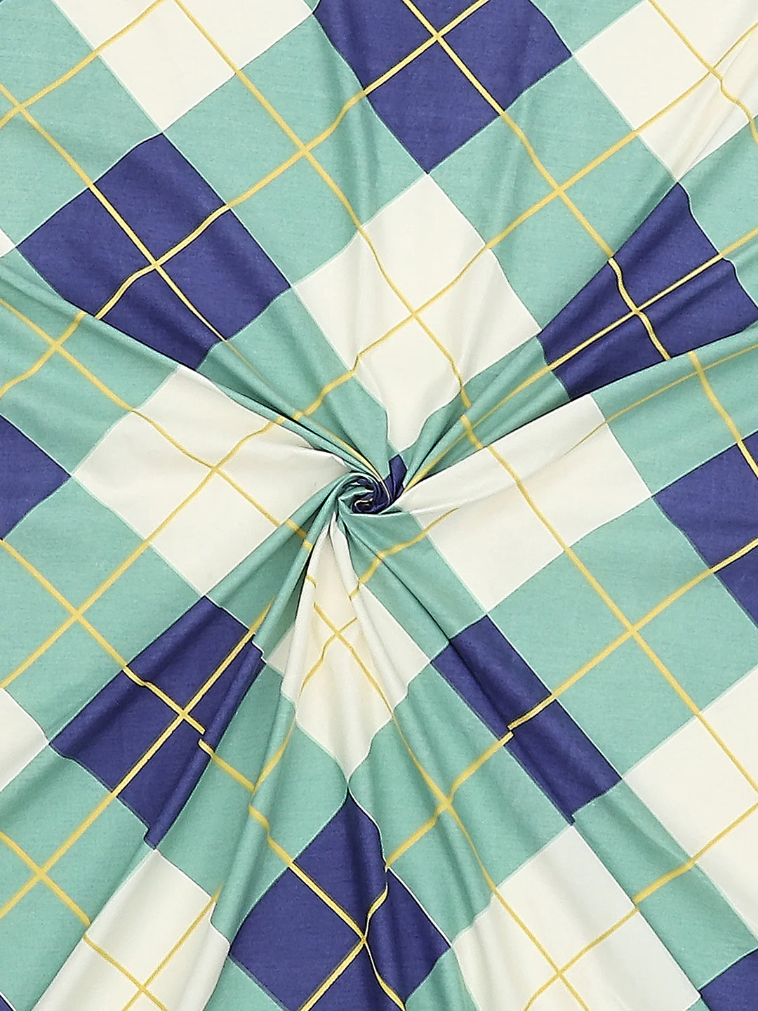 130 GSM Polyester Double Bed Bedsheet with 2 Pillow Covers - Image 9