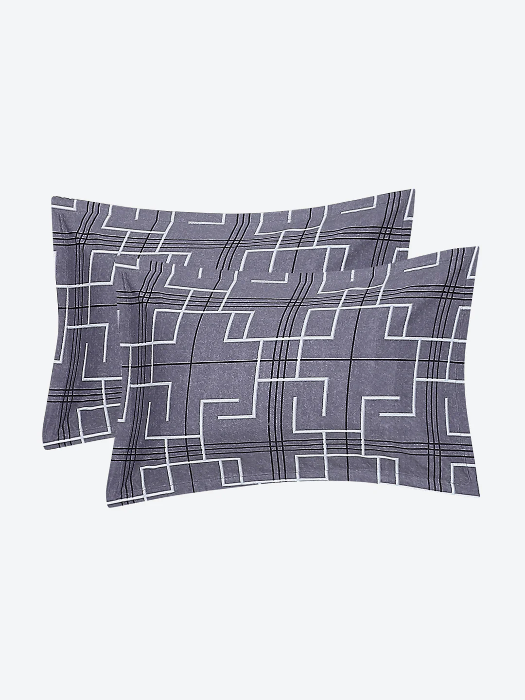 130 GSM Polyester Double Bed Bedsheet with 2 Pillow Covers - Image 8