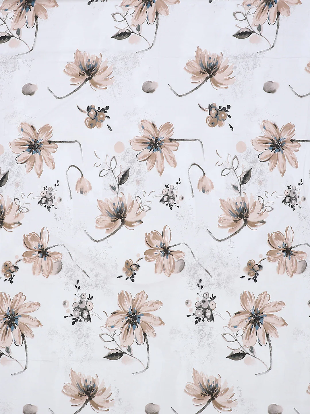 130 GSM Polyester Double Bed Bedsheet with 2 Pillow Covers - Image 7