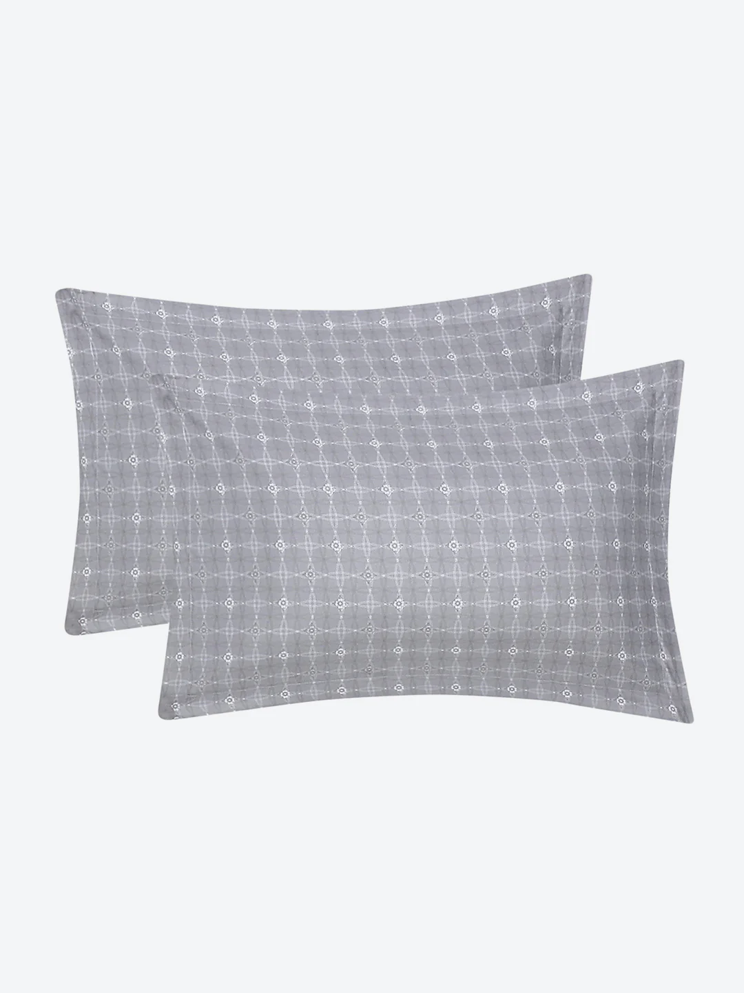 130 GSM Polyester Double Bed Bedsheet with 2 Pillow Covers - Image 8