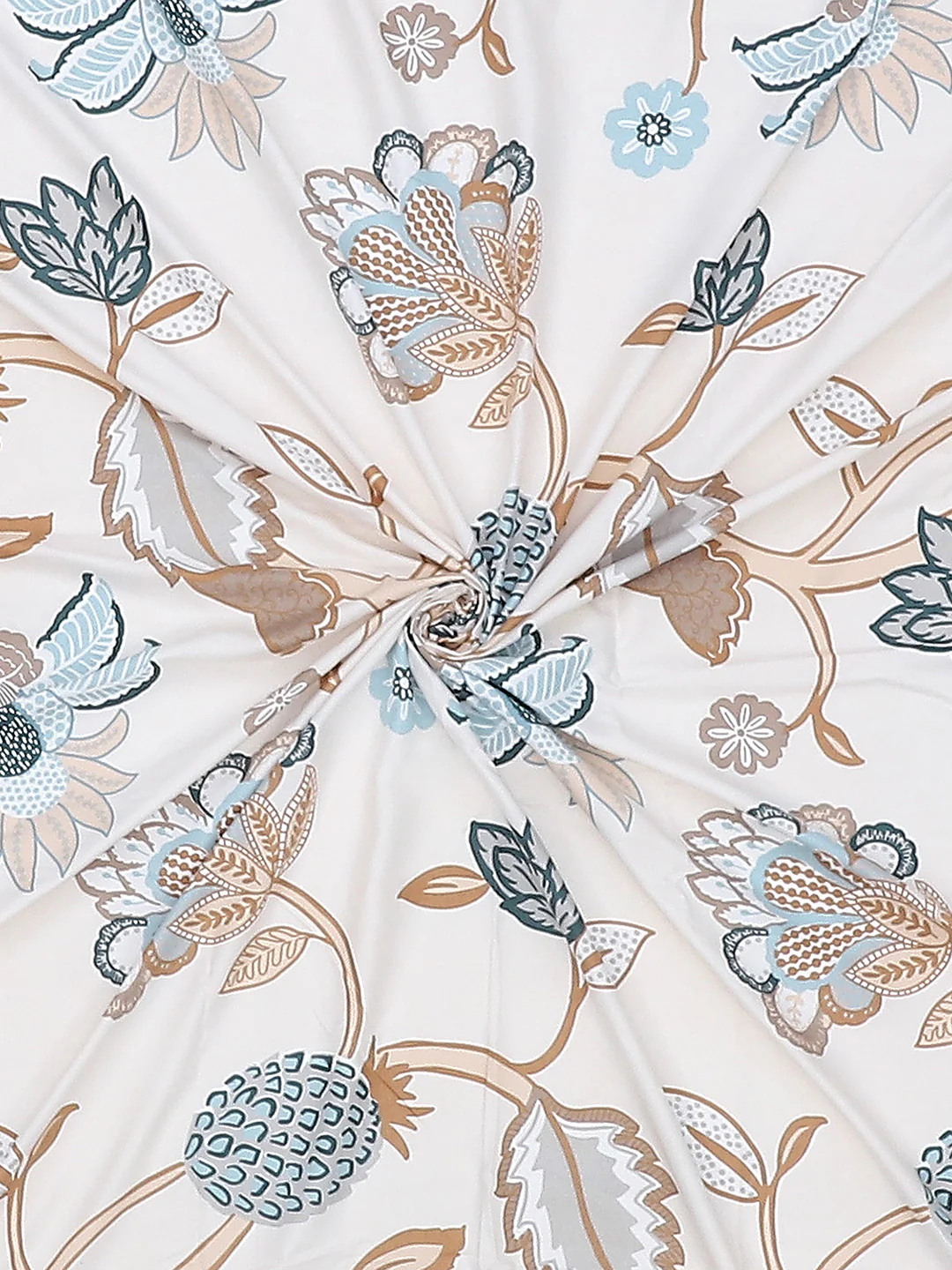 130 GSM Polyester Double Bed Bedsheet with 2 Pillow Covers - Image 9