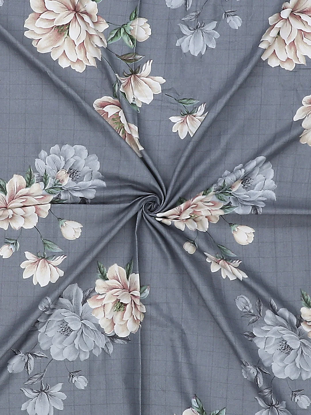 130 GSM Polyester Double Bed Bedsheet with 2 Pillow Covers - Image 9