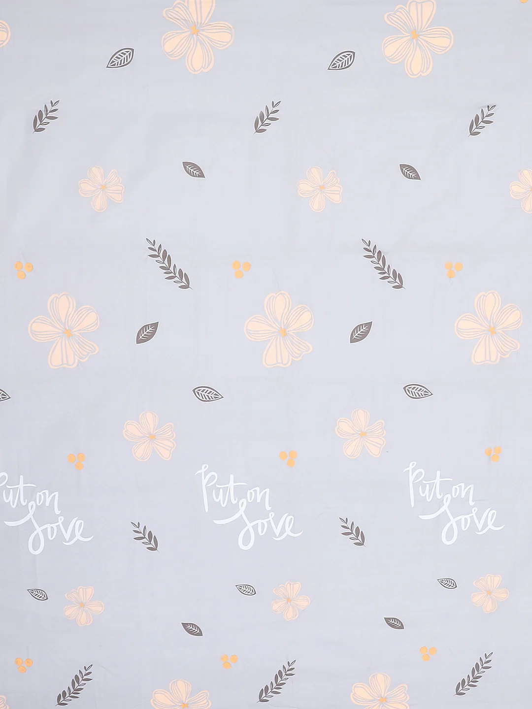 130 GSM Polyester Double Bed Bedsheet with 2 Pillow Covers - Image 7