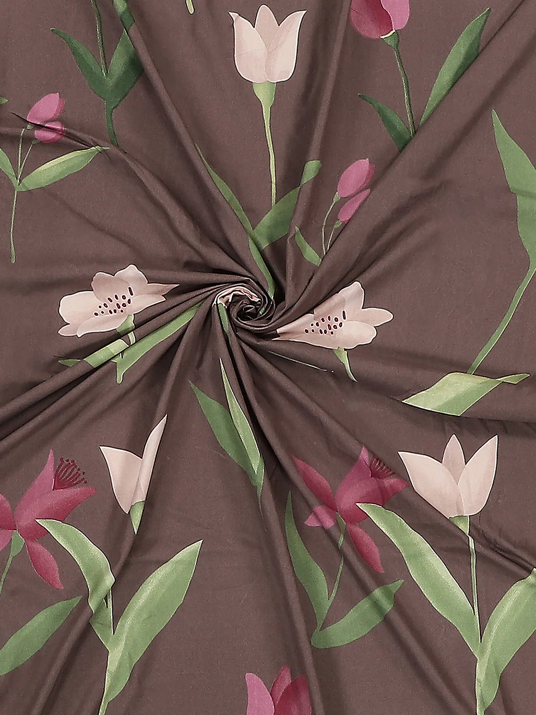 130 GSM Polyester Double Bed 1 Bedsheet with 2 Pillow Covers (Edmond) - Image 8