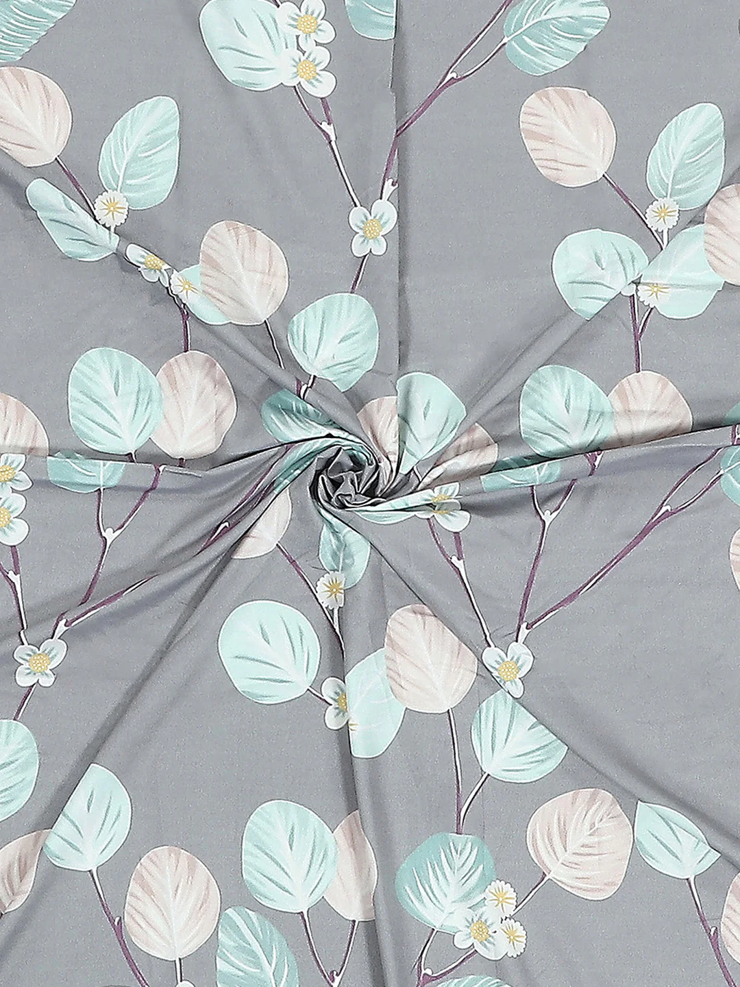 130 GSM Polyester Double Bed 1 Bedsheet with 2 Pillow Covers (Vibrant) - Image 8