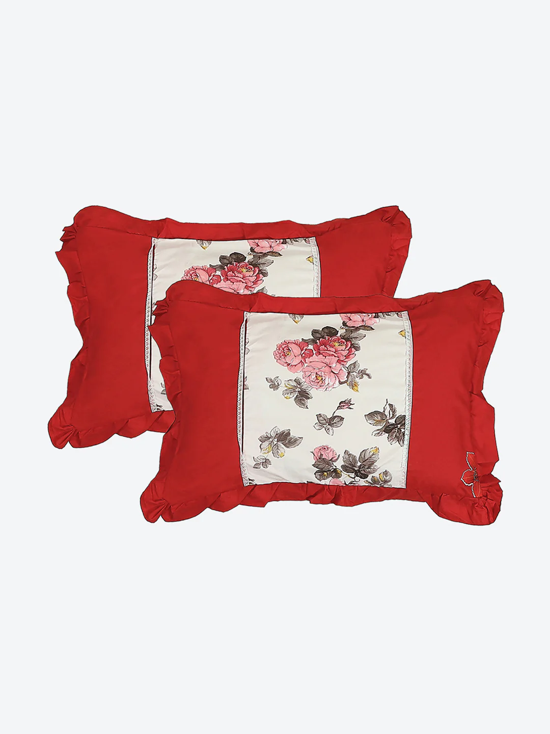 130 GSM Polyester Double Bed 1 Bedsheet with 2 Pillow Covers (Vibrant) - Image 7