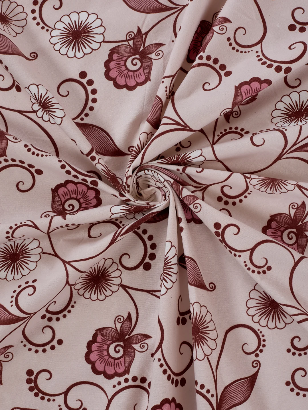 130 GSM Polyester Double Bed Bedsheet with 2 Pillow Covers Fashnik Collection - Image 8