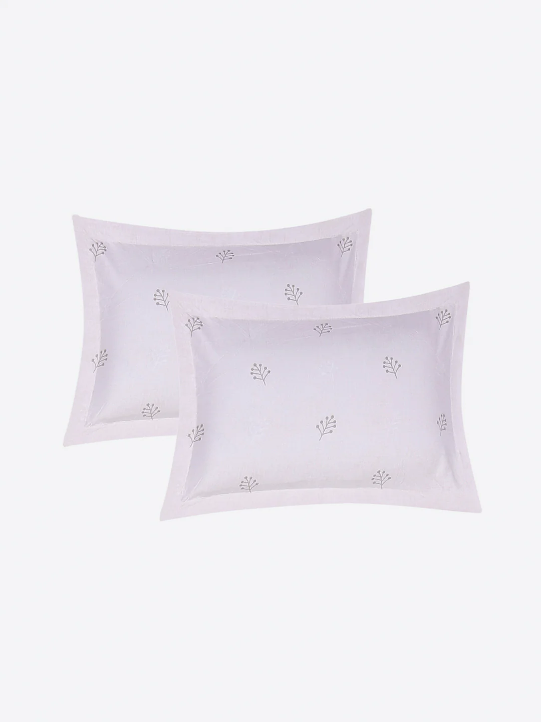 130 GSM Polyester King Size 1 Bedsheet with 2 Pillow Covers (Edmond) - Image 7