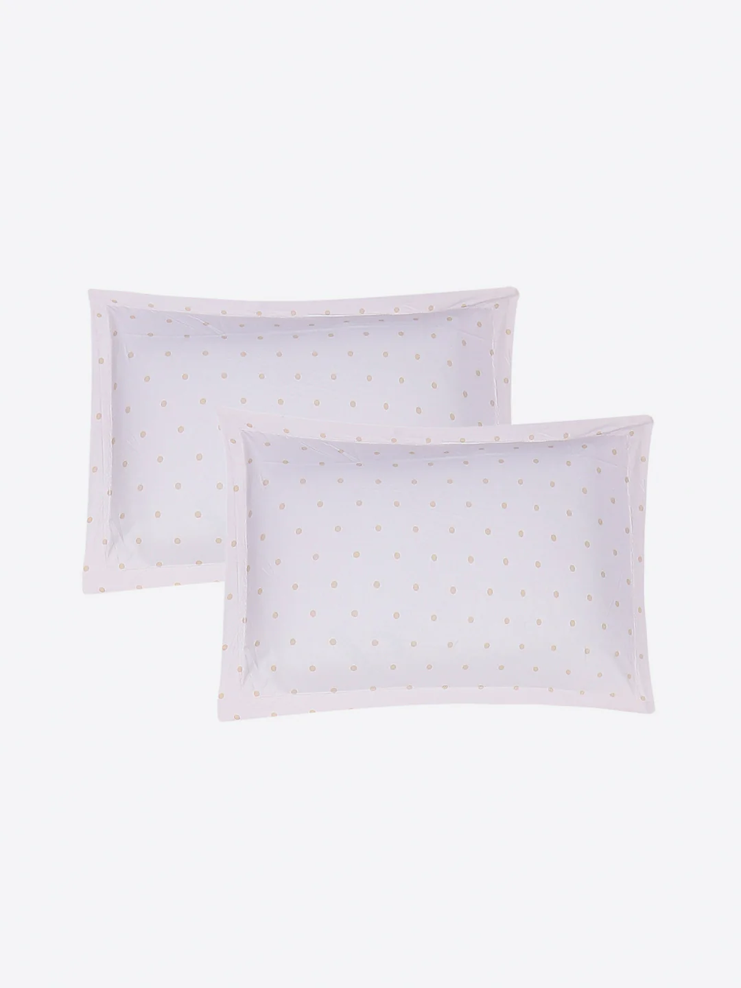 130 GSM Polyester King Size 1 Bedsheet with 2 Pillow Covers (Edmond) - Image 7