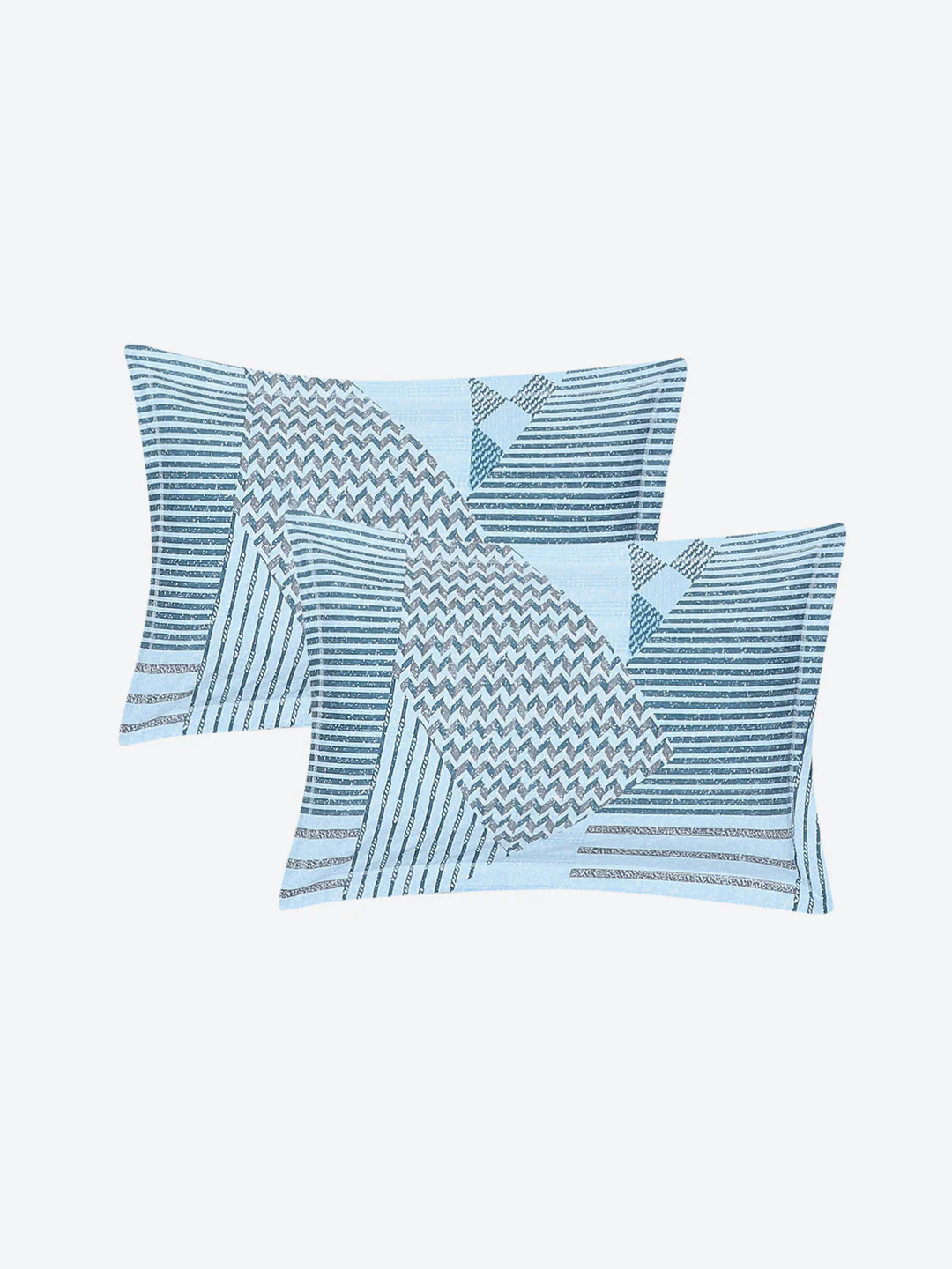 130 GSM Polyester King Size 1 Bedsheet with 2 Pillow Covers (Royal King) - Image 7