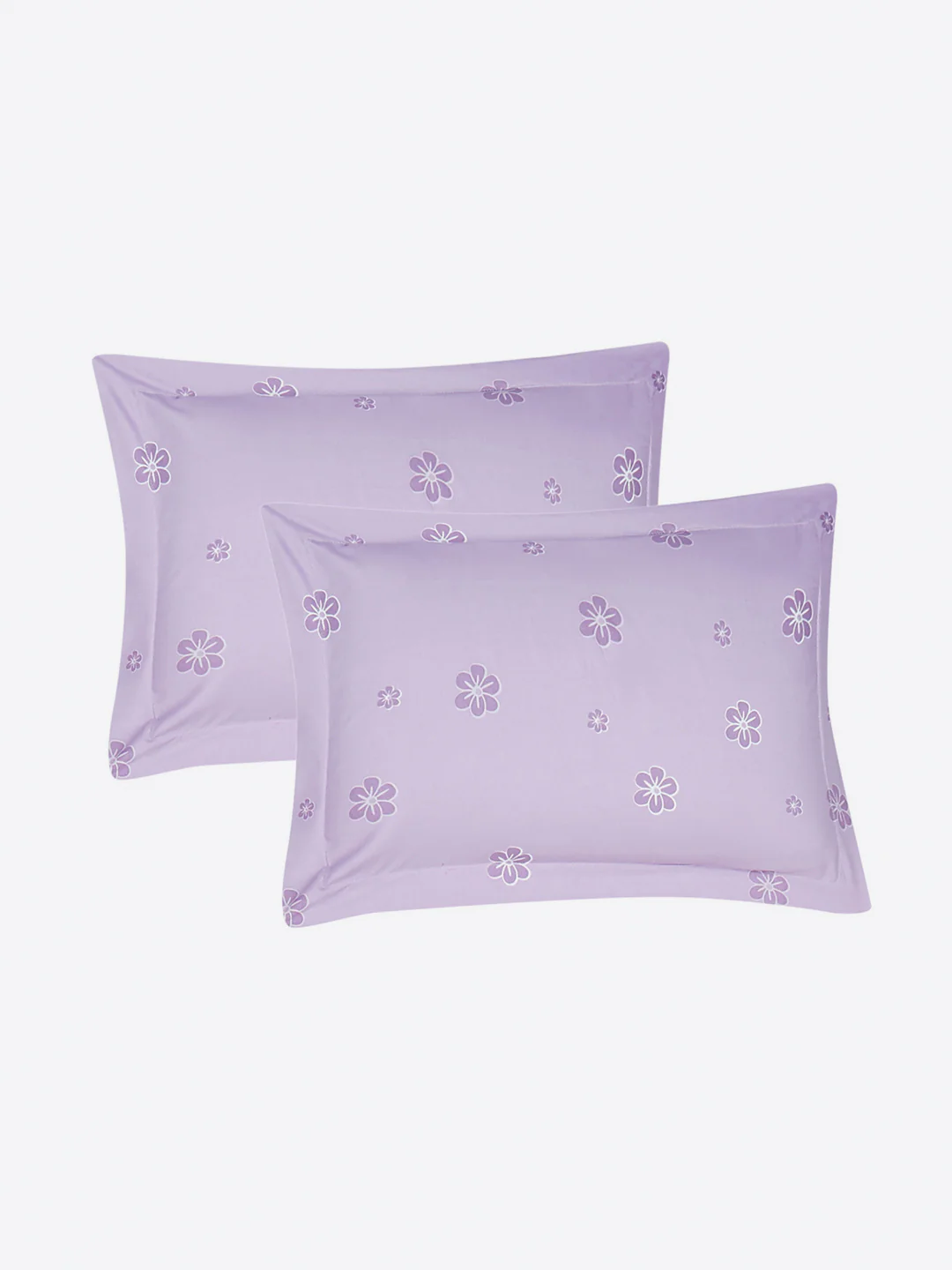 130 GSM Polyester King Size 1 Bedsheet with 2 Pillow Covers (Stanley) - Image 7