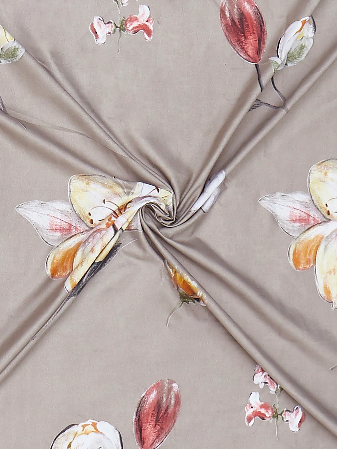 130 GSM Polyester King Size 1 Bedsheet with 2 Pillow Covers (Stanley) - Image 8