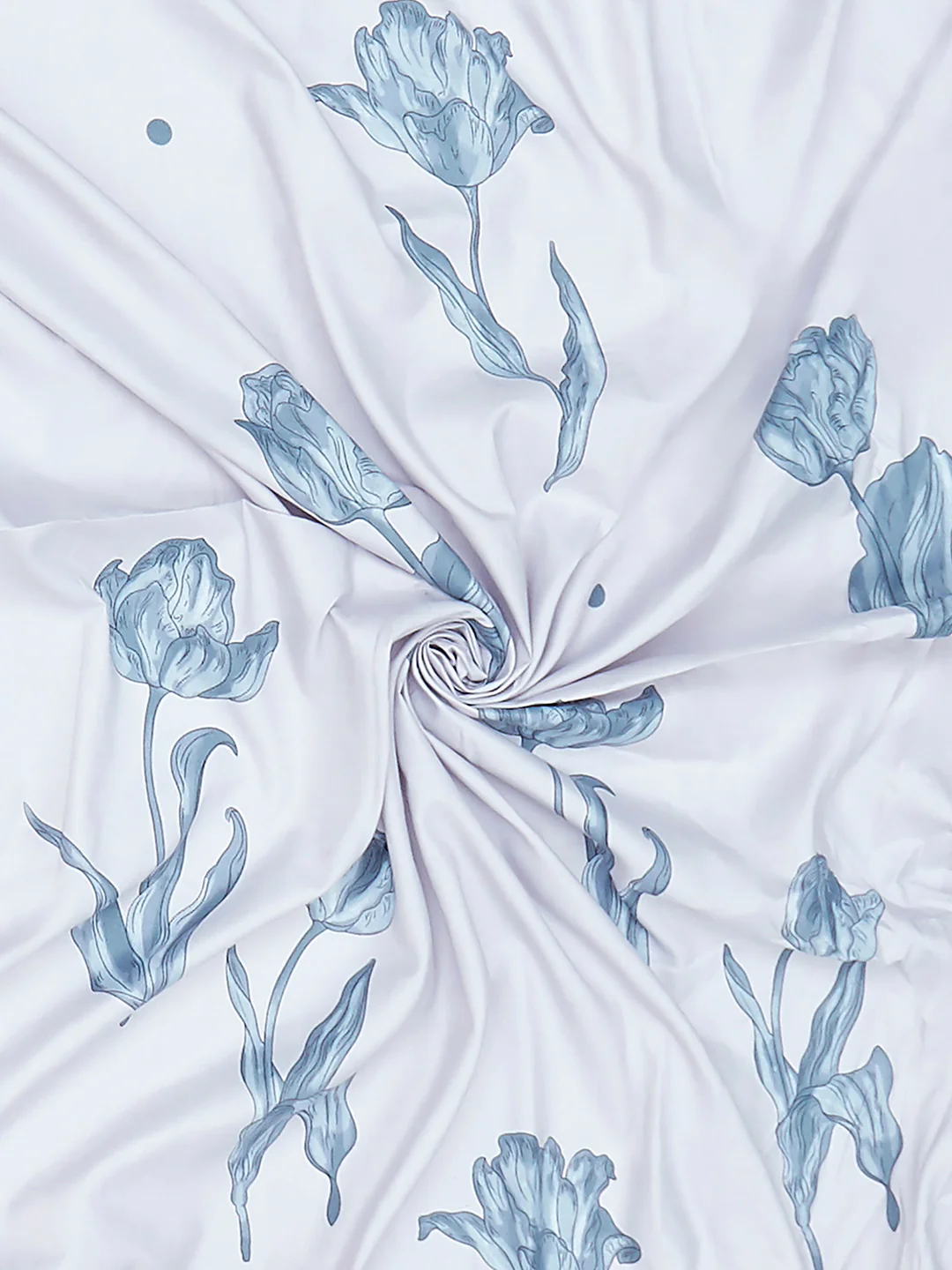 130 GSM Polyester King Size 1 Bedsheet with 2 Pillow Covers (Stanley) - Image 8
