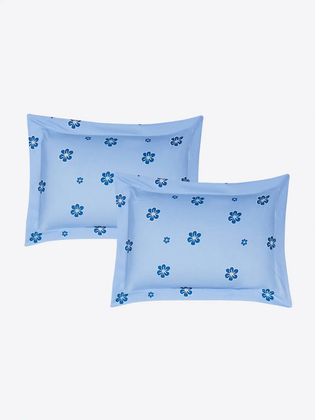 130 GSM Polyester King Size 1 Bedsheet with 2 Pillow Covers (Stanley) - Image 7
