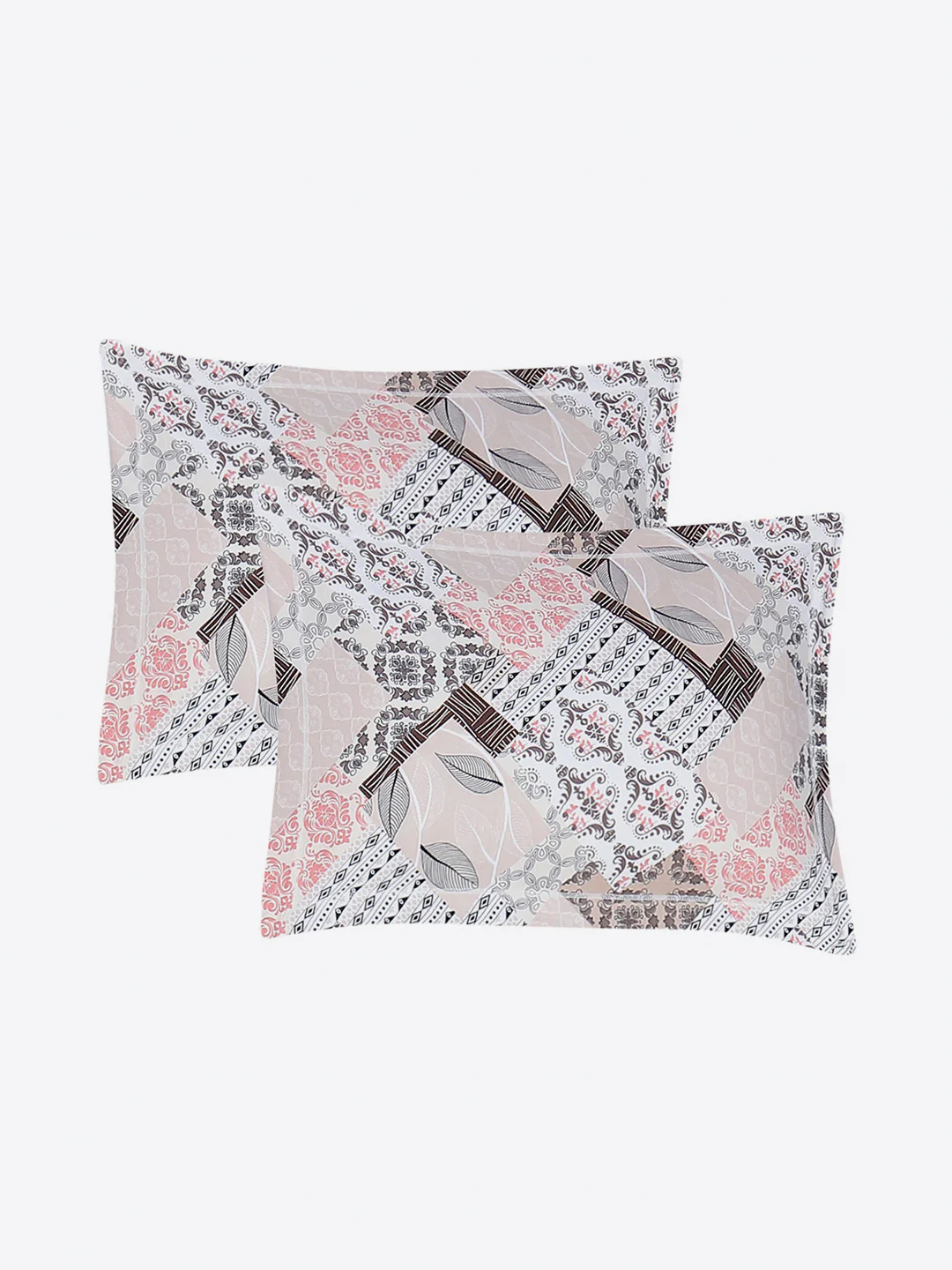 130 GSM Polyester Queen Size 1 Bedsheet with 2 Pillow Covers (Sanskriti) - Image 7