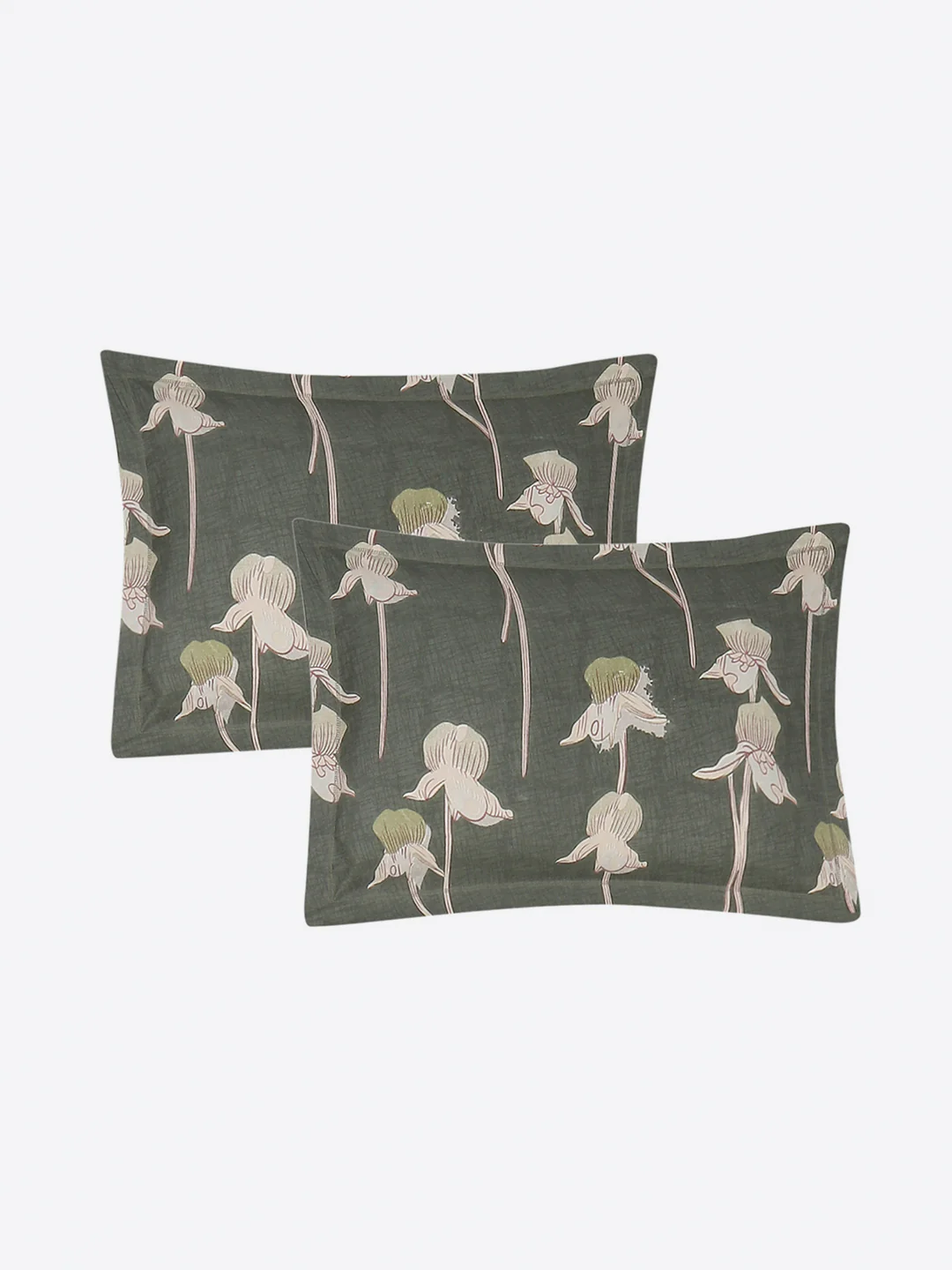 130 GSM Polyester Queen Size 1 Bedsheet with 2 Pillow Covers (Sanskriti) - Image 7