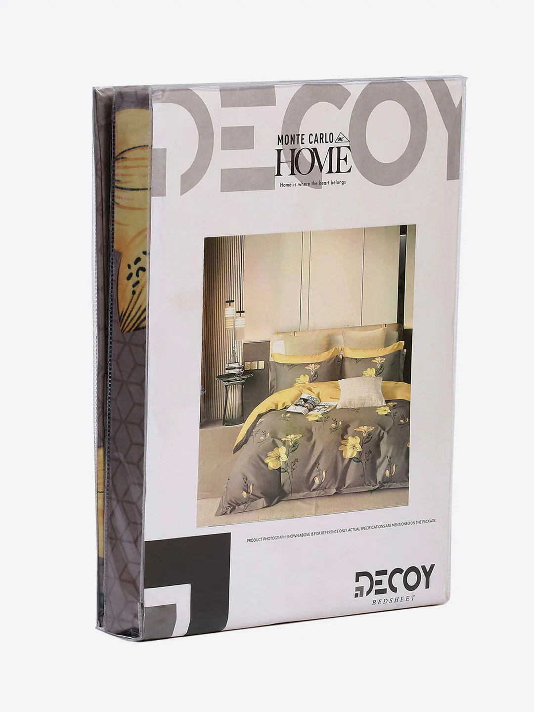 130 GSM Polyester Single Bedsheet with 1 Pillow Cover (Decoy) - Image 9