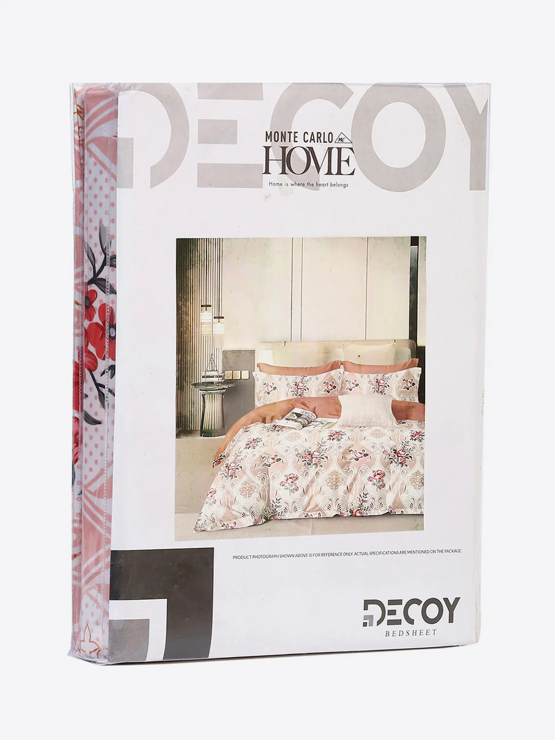 130 GSM Polyester Single Bedsheet with 1 Pillow Cover (Decoy) - Image 9