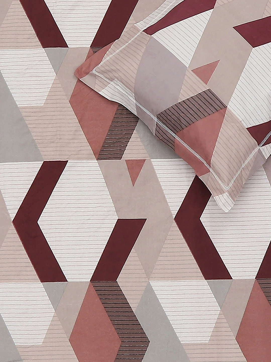 130 GSM Polyester Single Bedsheet with 1 Pillow Cover (Decoy) - Image 5