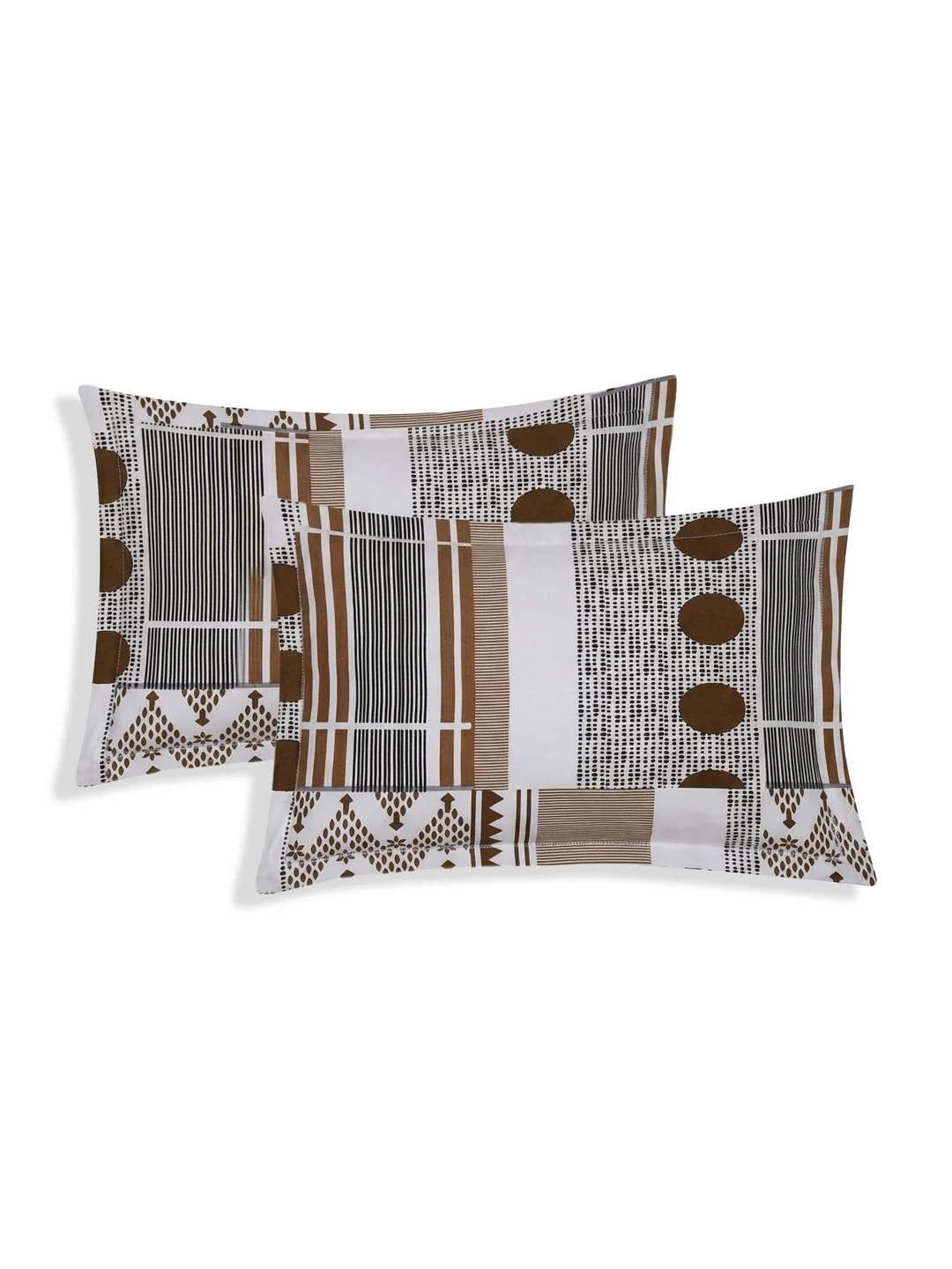 135 GSM Polyester King Size Bedsheet with 2 Pillow Covers Royal King Collection - Image 6