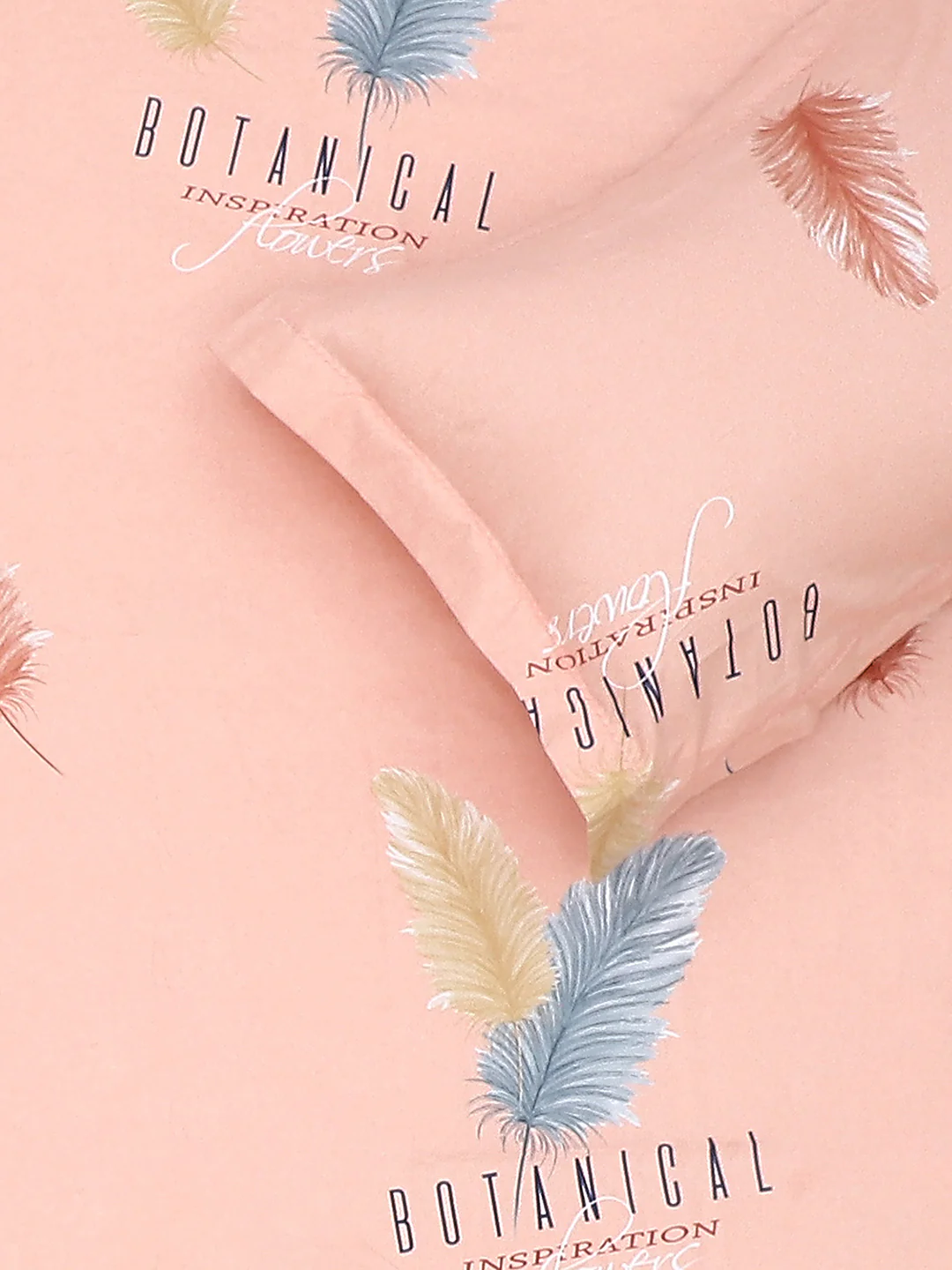 140 GSM Polyester Double Bed Bedsheet with 2 Pillow Covers - Image 6