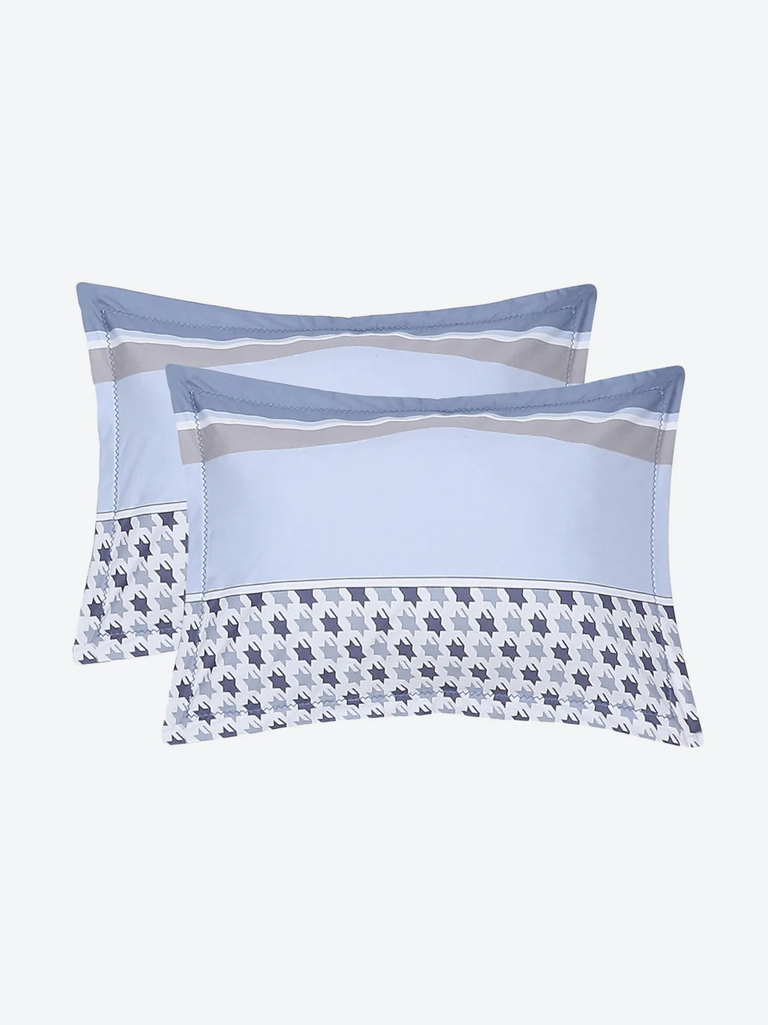 140 GSM Polyester Double Bed Bedsheet with 2 Pillow Covers - Image 8