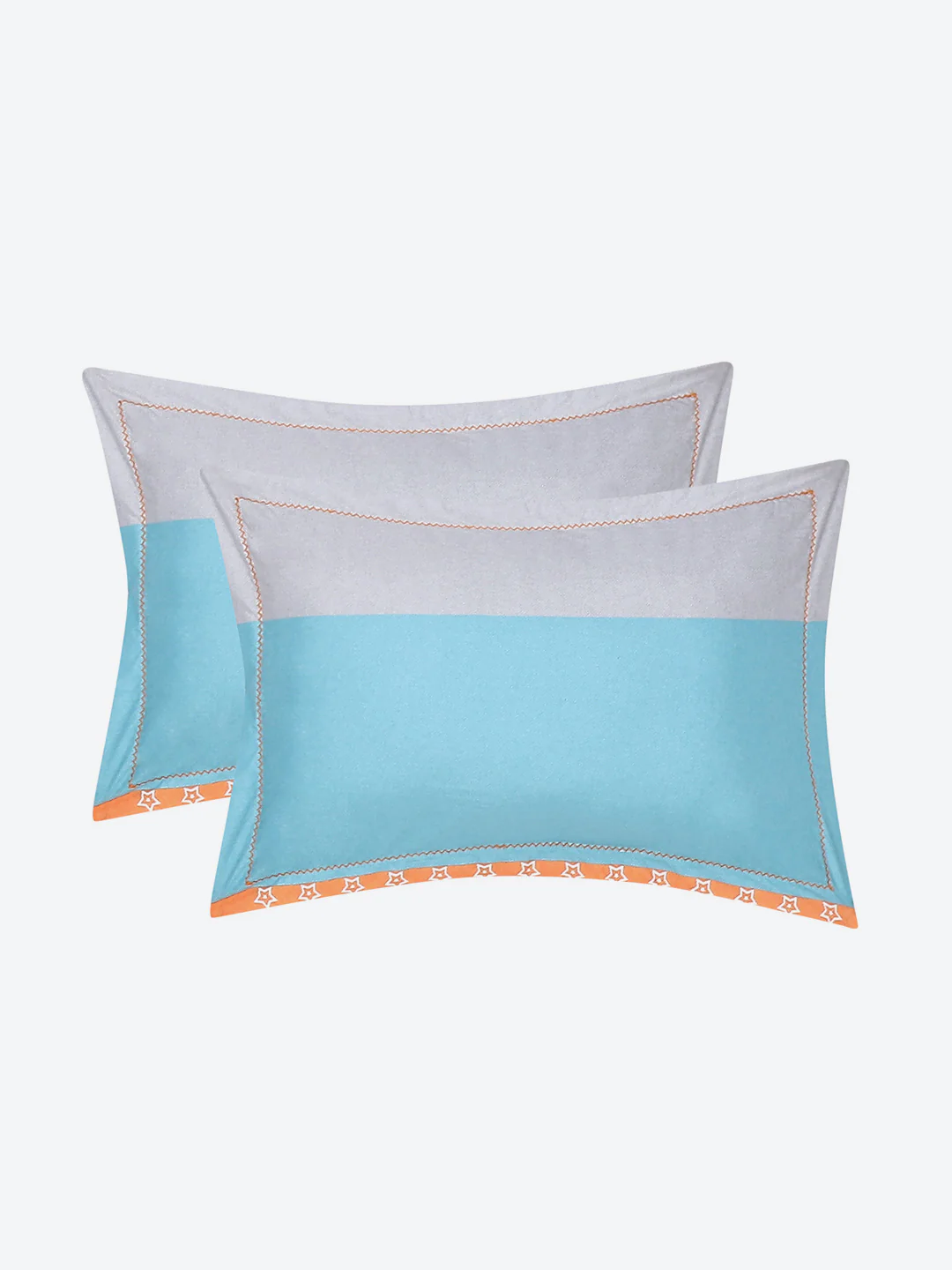 140 GSM Polyester Double Bed Bedsheet with 2 Pillow Covers - Image 8