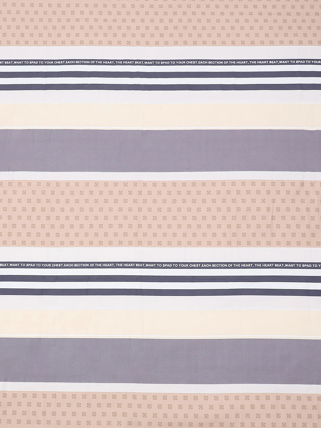 140 GSM Polyester Double Bed Bedsheet with 2 Pillow Covers - Image 7