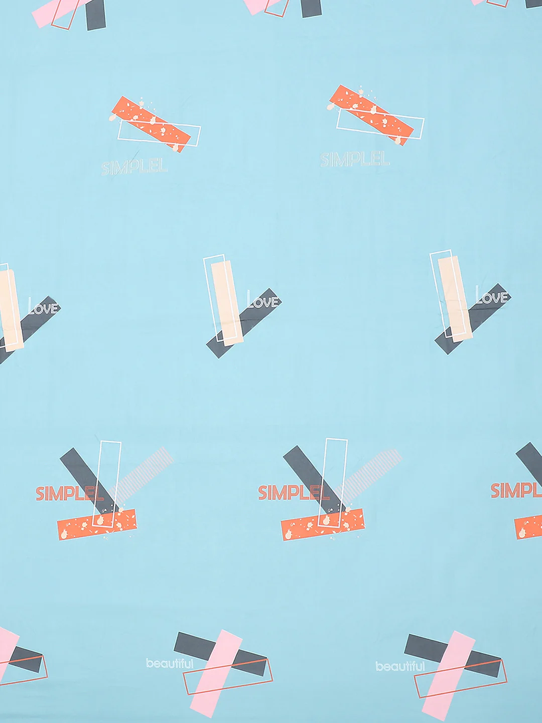 140 GSM Polyester Double Bed Bedsheet with 2 Pillow Covers - Image 7