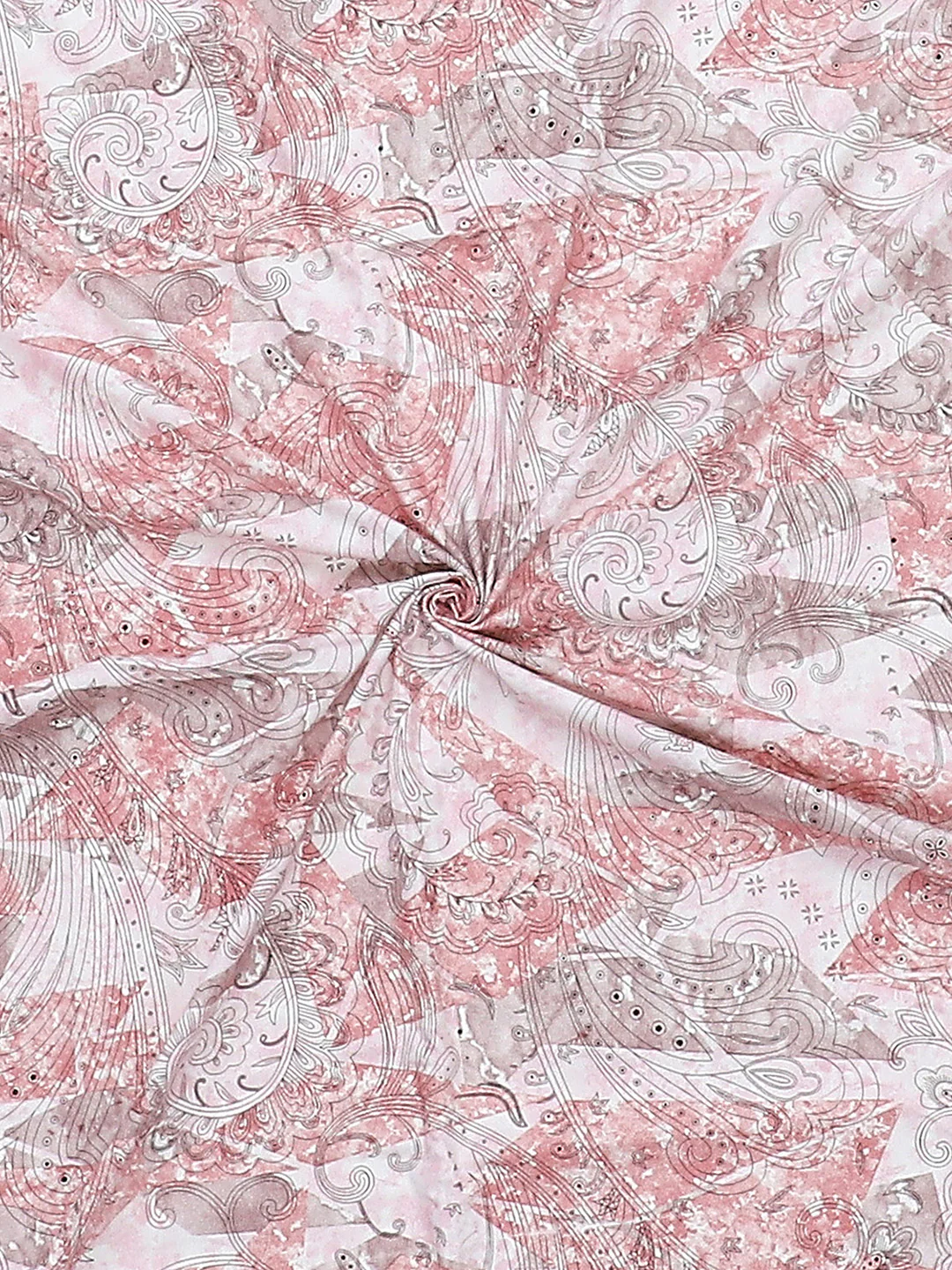 140 TC Cotton Double Bed Bedsheet with 2 Pillow Covers - Image 9