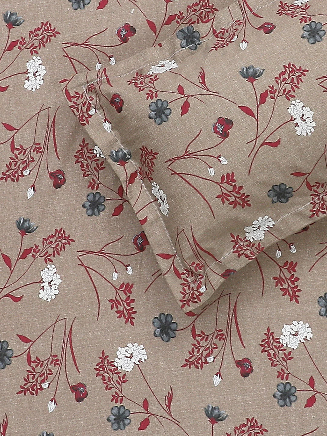 140 TC Cotton Double Bed Bedsheet with 2 Pillow Covers - Image 6