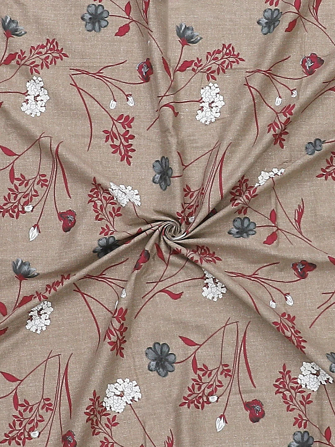 140 TC Cotton Double Bed Bedsheet with 2 Pillow Covers - Image 9