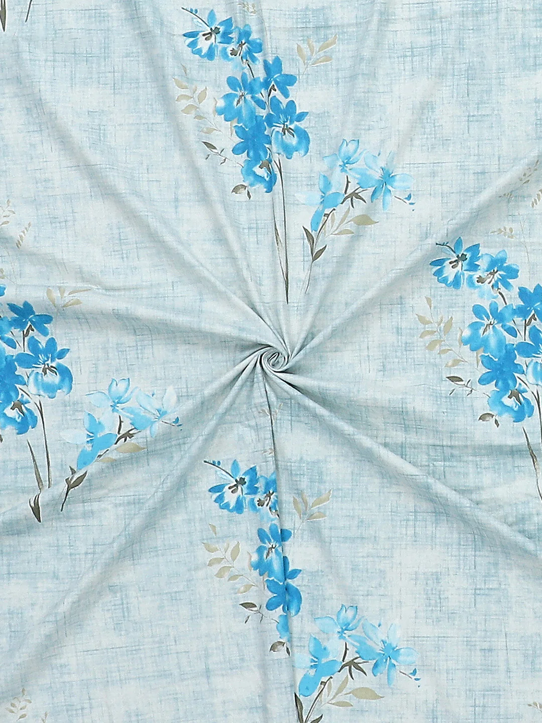 140 TC Cotton Double Bed Bedsheet with 2 Pillow Covers - Image 9