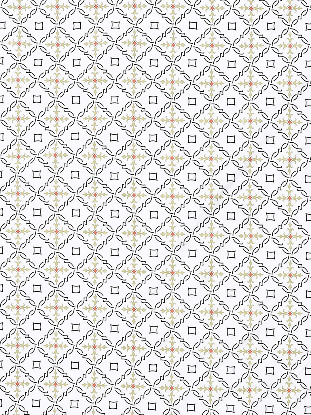 144 TC Cotton Double Bed 1 Fitted Bedsheet with 2 Pillow Cover (Solstice) - Image 6