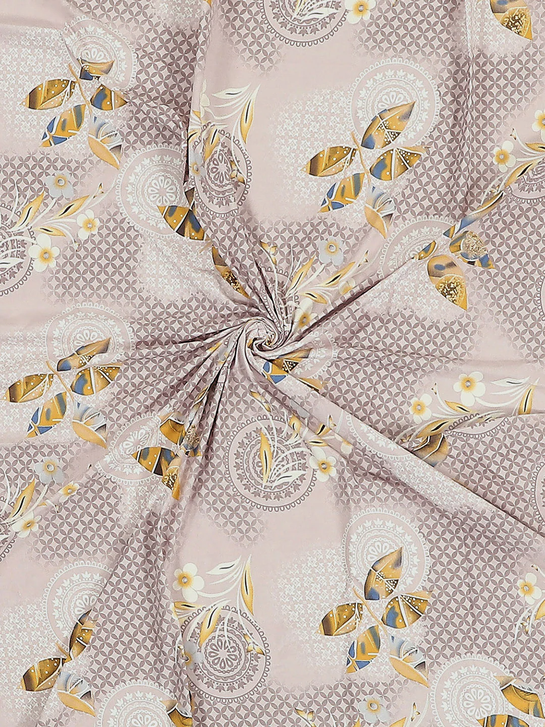 144 TC Cotton Double Bed 1 Bedsheet with 2 Pillow Covers (Fashnik) - Image 8