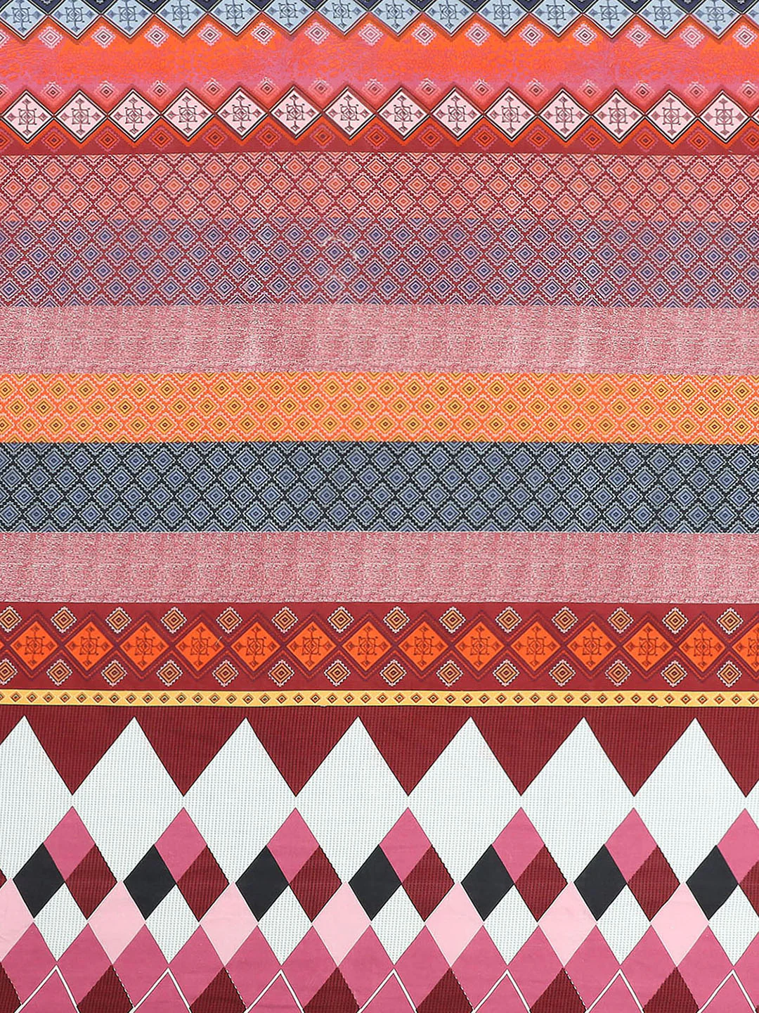 144 TC Cotton Double Bed 1 Bedsheet with 2 Pillow Covers (Fashnik) - Image 6