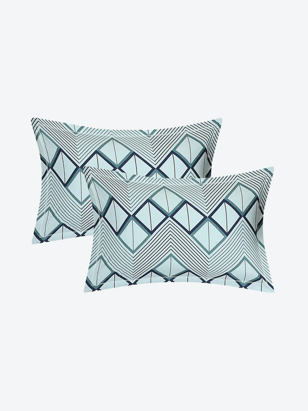 144 TC Cotton Double Bed 1 Bedsheet with 2 Pillow Covers (Fashnik) - Image 7