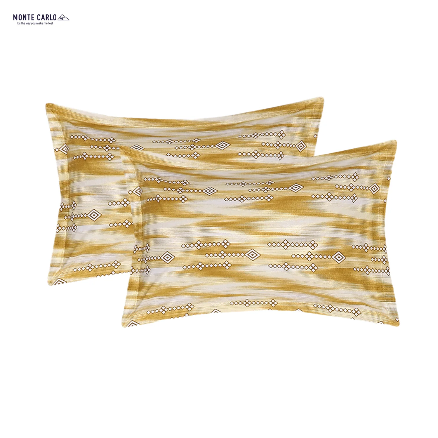 144 TC Cotton Double Bedsheet with 2 Pillow Covers - Image 7